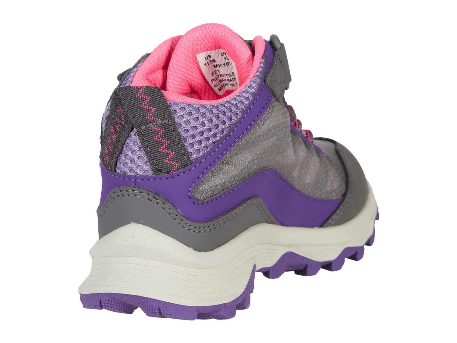 Merrell Kids Moab Speed Mid A/C Waterproof (Little Kid/Big Kid) - Image 5
