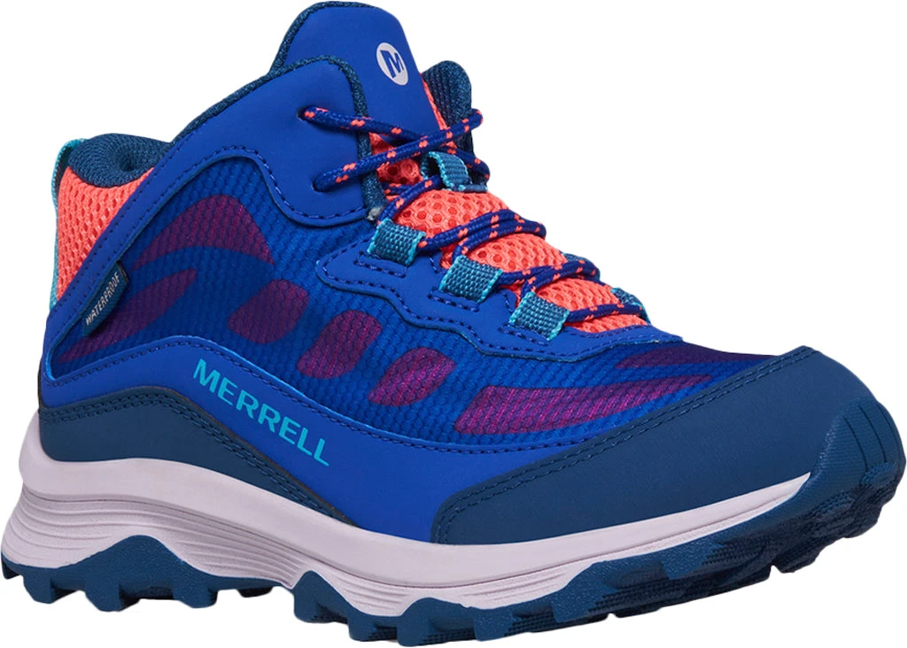 Merrell Moab Speed Mid Waterproof Sneakers - Big Kid's|-|Espadrilles Imperméables Speed Mid Moab - Grand Enfant - Image 3